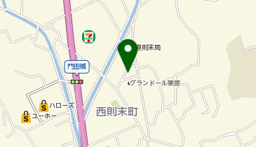 セブンイレブン 尾道栗原本通り店の地図画像