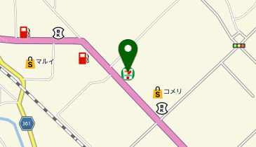 セブンイレブン 勝央町岡店の地図画像