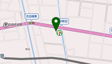 セブンイレブン 吉良町富好新田店の地図画像