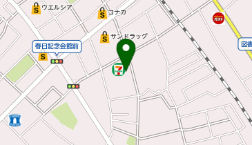 セブンイレブン 上尾春日1丁目店の地図画像