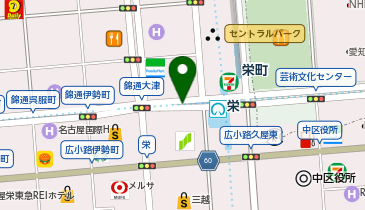 セブン銀行 名古屋市営地下鉄 東山線 栄駅 共同出張所 | 名古屋市中区