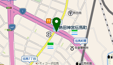 セブン銀行 名古屋市営地下鉄 名城線 熱田神宮伝馬町駅 共同出張所の地図画像