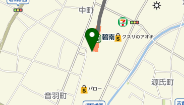 セブン銀行 愛知県信組 碧南市碧南駅待合所ATM 共同出張所の地図画像