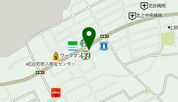セブンイレブン 北谷上勢頭店の地図画像
