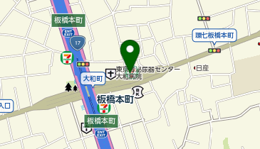 セブンイレブン 板橋本町駅東店の地図画像