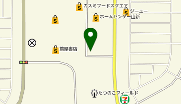 セブン銀行 ホームセンター山新龍ケ崎店 共同出張所の地図画像