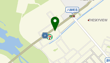 セブンイレブン 彦根八坂町店の地図画像