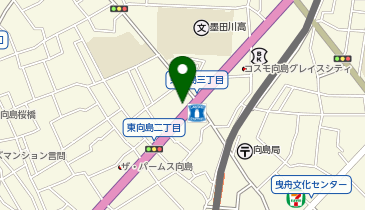 セブンイレブン 墨田東向島1丁目店の地図画像