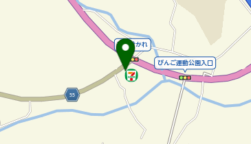 セブンイレブン 尾道美ノ郷店の地図画像