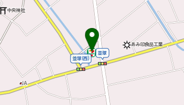 セブンイレブン 杉戸並塚店の地図画像