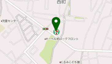 セブンイレブン 柏豊四季台団地前店の地図画像