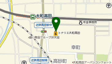 セブン銀行 トナリエ大和高田 共同出張所の地図画像