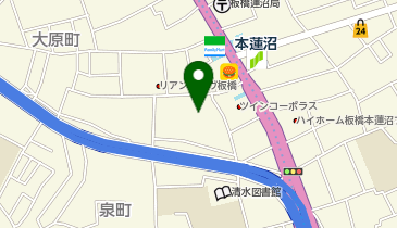 セブン銀行 東武ストア本蓮沼駅前店 共同出張所の地図画像