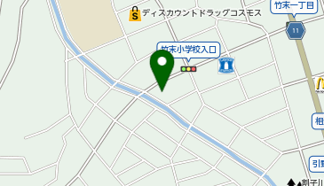 セブンイレブン 八幡竹末店の地図画像