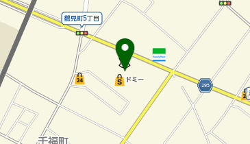 セブン銀行 愛知県信組 ドミー新川店 共同出張所の地図画像