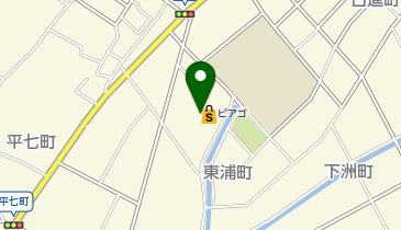 セブン銀行 愛知県信組 ピアゴ碧南東店 共同出張所の地図画像