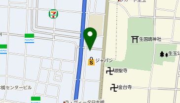 セブンイレブン 大阪高津3丁目店の地図画像