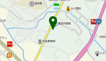 セブンイレブン 浦添内間2丁目店の地図画像