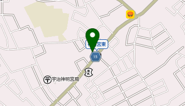 セブンイレブン 宇治神明店の地図画像