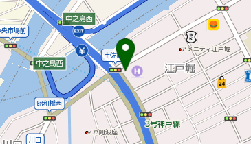 セブンイレブン 大阪江戸堀3丁目店の地図画像