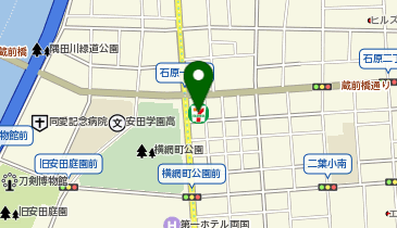 セブンイレブン 墨田石原1丁目店の地図画像