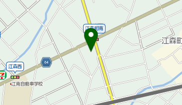セブンイレブン 江南江森町南店の地図画像