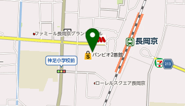 セブン銀行 フレンドマート長岡京店 共同出張所の地図画像