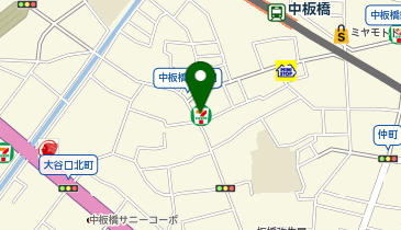 セブンイレブン 板橋弥生町店の地図画像