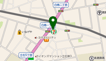 セブンイレブン 葛飾立石5丁目水戸街道店の地図画像