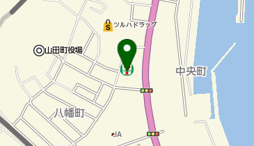 セブンイレブン 山田町中央店の地図画像