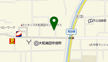 セブン銀行 大和高田市役所 共同出張所の地図画像