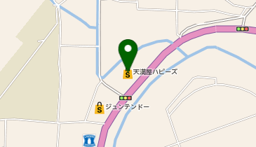 セブン銀行 天満屋ハピーズ 落合店 共同出張所の地図画像