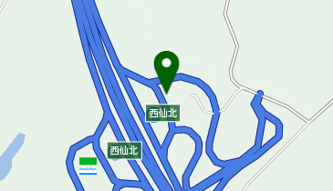 セブンイレブン 西仙北SA上り店の地図画像