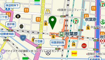 セブンイレブン 秋葉原電気街口店の地図画像