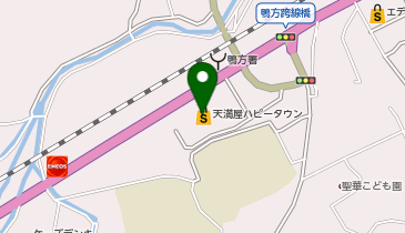 セブン銀行 天満屋ハピータウン 鴨方店 共同出張所の地図画像
