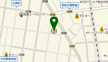 セブンイレブン 宮崎高千穂通2丁目店の地図画像
