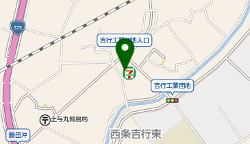 セブンイレブン 吉行工業団地入口店の地図画像