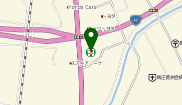 セブンイレブン 新庄鳥越店の地図画像