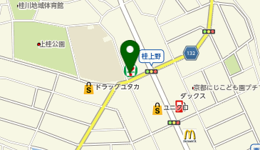 セブンイレブン 京都桂上野西町店の地図画像