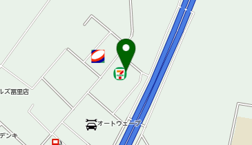 セブンイレブン 富里七栄北店の地図画像