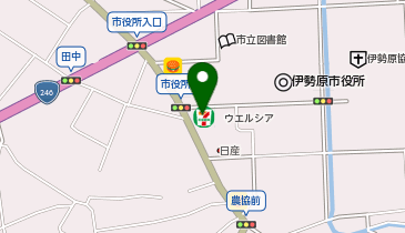 セブンイレブン 伊勢原田中店の地図画像
