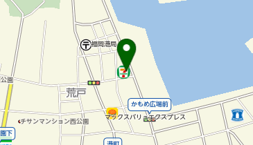 セブンイレブン 福岡港2丁目店の地図画像