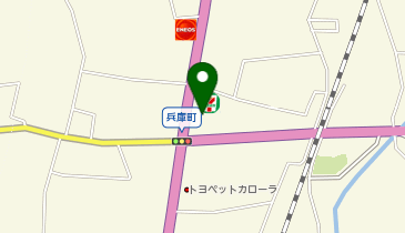 セブンイレブン 羽咋千里浜インター店の地図画像