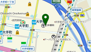 セブンイレブン NTTCom大手町プレイス店の地図画像