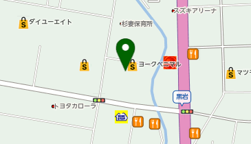 セブン銀行 ヨークベニマル 南福島店 共同出張所の地図画像