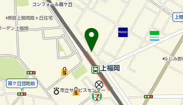 セブン銀行 東武ストア上福岡店 共同出張所の地図画像