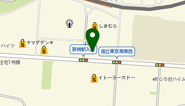 セブンイレブン 八王子狭間町店の地図画像