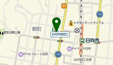 セブンイレブン 日向都町店の地図画像