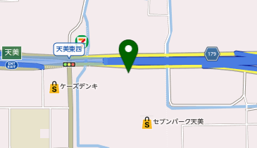 セブン銀行 セブンパーク天美 共同出張所の地図画像