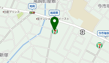 セブンイレブン 江南尾崎町店の地図画像